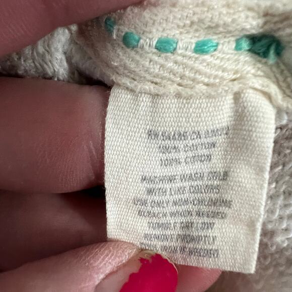 Aerie Long Sleeve Boat Neck Striped Sweatshirt Size Large - Picture 8 of 8